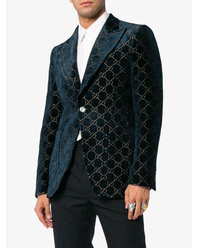 gucci men outfit blue|gucci men's clothing clearance.